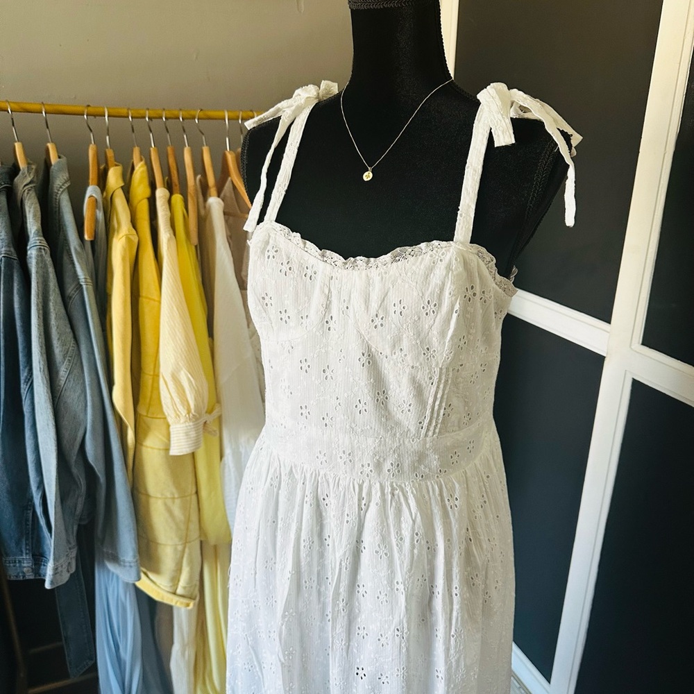 LUCKY BRAND Eyelet Dress